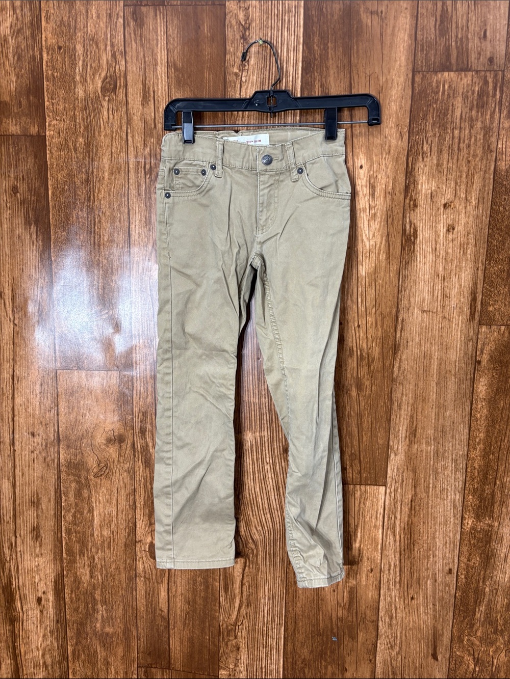 Levi Strauss & Co Kids Tan Khaki Pants